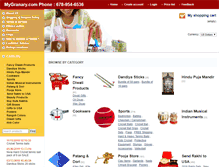 Tablet Screenshot of mygranary.com